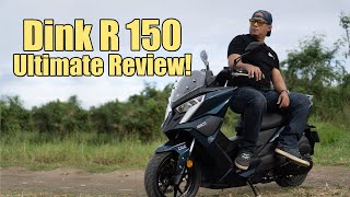 Kymco Dink R 150 Full Performance Review [upl. by Kier]