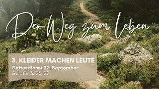 Gottesdienst am Sonntag 22 September mit Pfarrer Uwe Rechberger und Team [upl. by Legin]