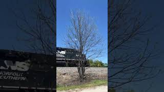 Ns Train 13R in Columbia SC with just 2 engines and no cars and with a beautiful Leslie RS3L on 3094 [upl. by Adamsen706]