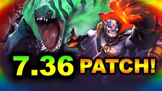 736 NEW PATCH  BIGGEST CHANGES  736 GAMEPLAY UPDATE DOTA 2 [upl. by Kirrad]