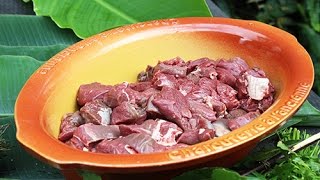 RECETTE  Civet Cerf à létouffé  Ile de la Reunion [upl. by Virgie165]