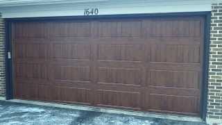 some cheap clopay garage doors in glen ellynil we installed [upl. by Letnahs]