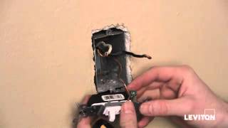 Leviton Light Switch Installation [upl. by Hagile]