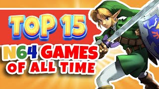 Top 15 N64 Games Ranked Worst to Best [upl. by Leonora932]