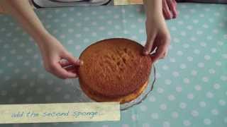 gluten free Victoria sponge cake [upl. by Aneekahs]