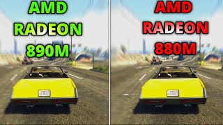 AMD Radeon 880M vs AMD Radeon 890m ❗ test in 8 games [upl. by Yvon774]