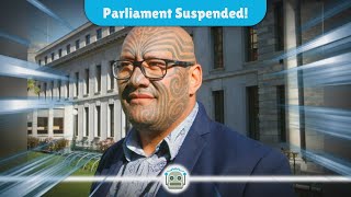 Māori Lawmakers Disrupt Parliament with Haka Protest Against Controversial Treaty Bill [upl. by Oiramel]