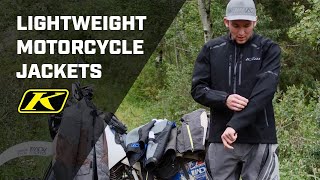 KLIM Lightweight Motorcycle Jackets [upl. by Merrell631]