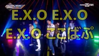 【日本語字幕】EXO KoKoBop 応援法掛け声 [upl. by Lizzy]