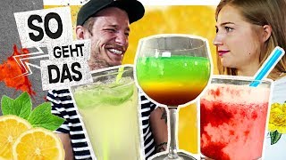 Die absolut BESTEN ALKOHOLFREIEN COCKTAILS zum SELBER machen  So Geht Das [upl. by Stclair]