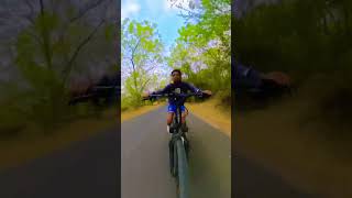 Gaana Gaana Kya Speed he bhai 🚀🚴🚴🚴❤️👦🔝Speedyoutubecyclingvirelshorts [upl. by Enitsahc]