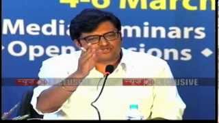 Arnab Goswami takes on Ashutosh and AAP [upl. by Boj87]