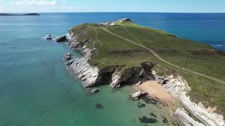 Initial highlights of Drone flights around Newquay Sept 2024 [upl. by Kissee]