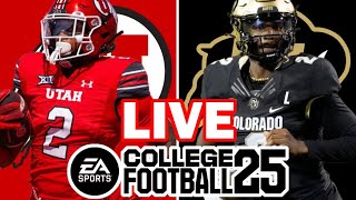 Utah at Colorado  111624 Simulation EA College Football 25 [upl. by Oeak222]