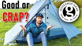 Good or CRAP First Impressions of The One by Gossamer Gear  Ultralight Backpacking Tent [upl. by Jammie]