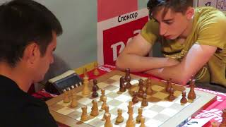 GM Gordievsky  GM Dubov Blitz [upl. by Sutsuj]