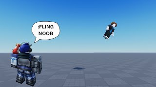 Flinging people in Roblox [upl. by Evelc254]