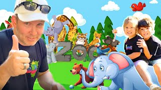 Explore Zoo animals and learn their noises compilation [upl. by Swainson]