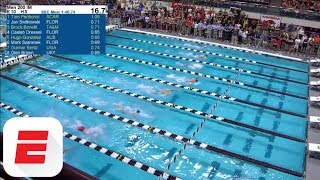 Caeleb Dressel sets American record in 200 IM win at 2018 SEC Swimming Championships  ESPN [upl. by Shanney]