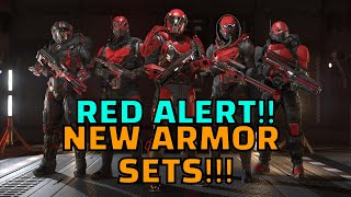 Red Alert Star Citizen New Armor Sets IAE 2952 [upl. by Stafani]