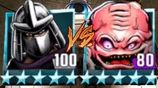 Shredder Classic Solo VS Krang Classic  Teenage Mutant Ninja Turtles Legends [upl. by Durward]