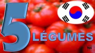 5 légumes en Coréen [upl. by Adnil24]