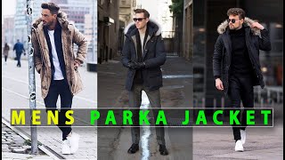 parka jacket men  parka jacket outfit  how to style a parka jacket shorts [upl. by Dita905]