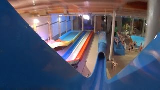 Forced Kamikadze Water Slide at Aqualand Moravia [upl. by Feodora]