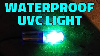 Waterproof germicidal light teardown  with schematic [upl. by Kaden]