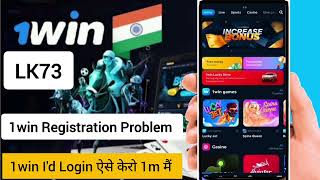 1win registration  1win registration problem  1win login kaise kare [upl. by Kcirdlek265]