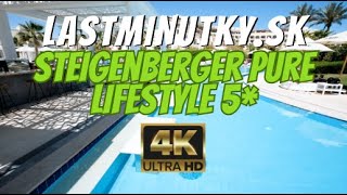 OSOBNE SME TESTOVALI Steigenberger Pure Lifestyle 5  Hurghada Egypt 4K VIDEO [upl. by Dalohcin]