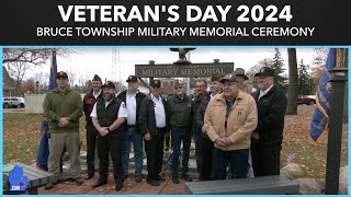 Veterans Day  2024 Ceremony [upl. by Bergmann]