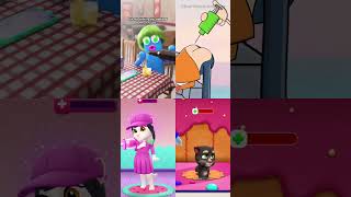 Are You afraid Of injections🥲🤫😂 funny mytalkinganagela2 talkingtom animation shorts [upl. by Brag]