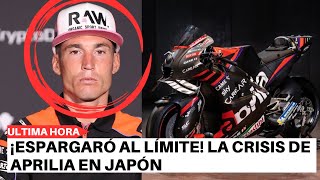 Aleix Espargaró en Crisis Los Problemas de Aprilia en el GP de Japón  MotoGP 2024 [upl. by Jestude]