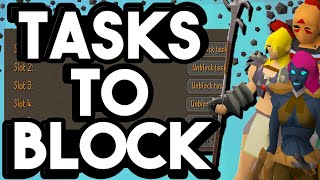 Slayer Tasks To Block In Old School Runescape [upl. by Kathlene]