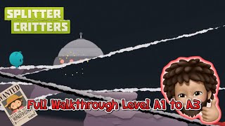 Splitter Critters  Full Walkthrough Level A1 to A3  Apple Arcade [upl. by Noonberg96]