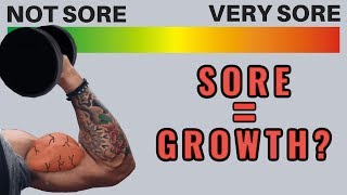 Does Muscle Soreness Mean Muscle Growth quotDOMSquot Explained [upl. by Ainad]