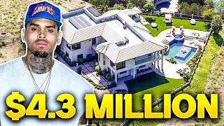 Inside Chris Browns INSANE Tarzana Smart House [upl. by Sage]