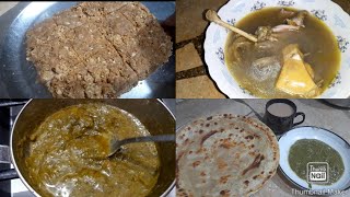 Dasi Chicken Yakhni Recipe aur nashta ma lassi wala saag amp paratha by SUARehanaFoods [upl. by Irroc]