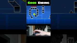 Geometry Dash Cube Trap Scary Ending 😭 shorts [upl. by Ennazzus]