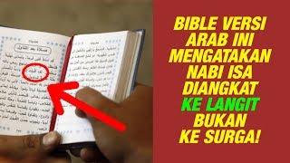 Alkitab Versi ini Mengatakan Nabi Isa Diangkat Ke langit bukan Ke Surga [upl. by Kiefer]