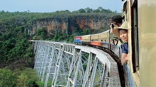 🇲🇲 Myanmar  Time Travel by Rail [upl. by Anirazc5]