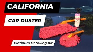 California Car Duster Platinum Detailing Kit 10948 with Car Duster Dash Duster and Quick Shine [upl. by Silvano339]