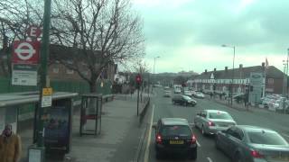 HD Arriva The Shires Piccadilly Line Rail Replacement Rayners Lane To Acton Town Time lapsed [upl. by Einnus]