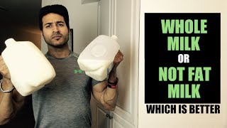 Whole MILK or Not Fat MILK  Which Milk Is Better For You  Information by Guru Mann [upl. by Elmo]