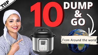 10 Dump amp Go Instant Pot Recipes from Around the World [upl. by Liddle]