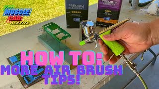 How To Air Brush Tips and Applying Clear Coat [upl. by Llenrrad268]