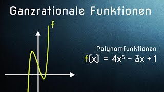 Ganzrationale Funktionen Polynomfunktionen  Einführung  Grundlagen [upl. by Grannias]