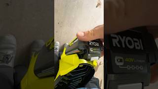 NEW RYOBI LEAF BLOWER FOR AUTOBODY SHOP CLEANING [upl. by Nela]