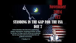 7th November 2024 1 hour for Standing in the Gap for the United States [upl. by Atiuqes]